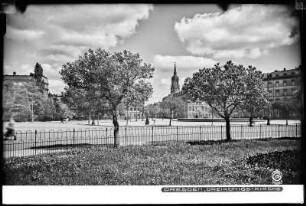 Dresden, Blick zur Dreikönigskirche