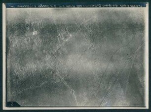 Foto des Geländes um Bullecourt zwischen Arras und Cambrai (Luftbild)