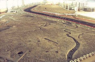 Hydraulisches Modell des Rheins
