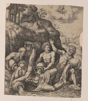 Flussgötter trösten Peneus (Apoll und Daphne)