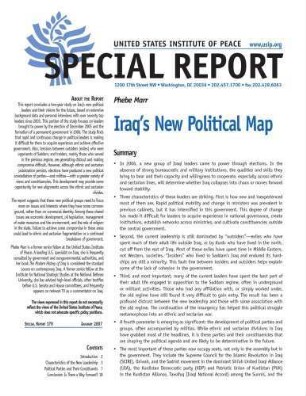 Iraq's new political map