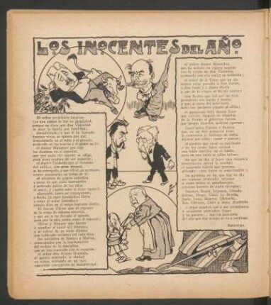 Los inocentes del año