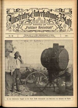 Ausgabe vom Sonntag, den 10. Dezember 1911.