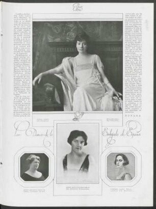 Las damas de la Embajada de España