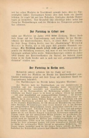 Der Parteitag in Berlin 1892.