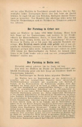 Der Parteitag in Berlin 1892.