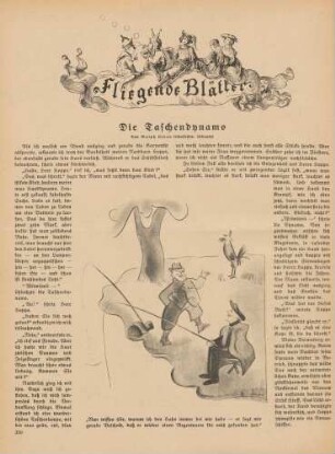 "Nun wissen Sie, warum ich den Hahn immer bei mir habe..."