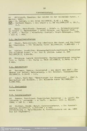 2.5. Wechselbeziehungen