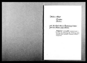 Holz, Arno - Schriftsteller 1926 - Mai - 7