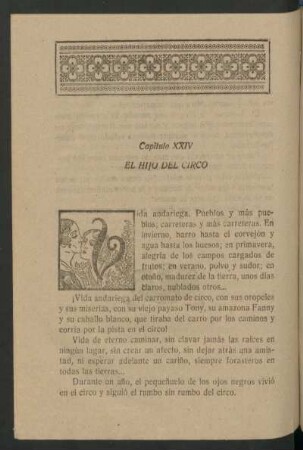Capítulo XXIV - El hijo del circo