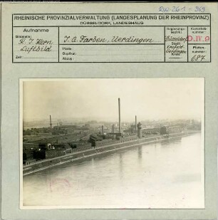 Krefeld-Uerdingen, I.G. Farben, Industrieanlage