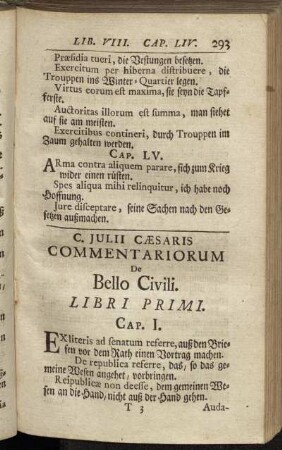 Commentariorum De Bello Civili.
