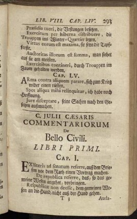 Commentariorum De Bello Civili.