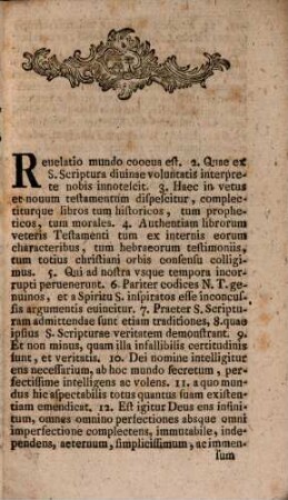 Epitome religionis revelatae seu compendium doctrinae christianae de deo