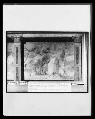 Ausmalung der Bibliotheca Vaticana — Odysseus im Lande der Lestrygonier