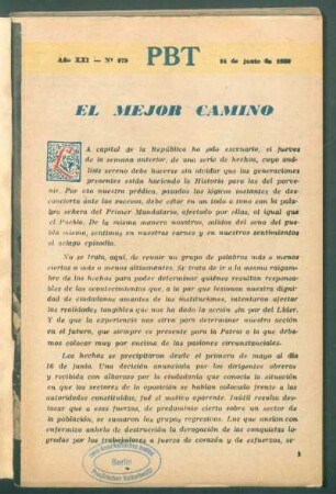 El mejor camino