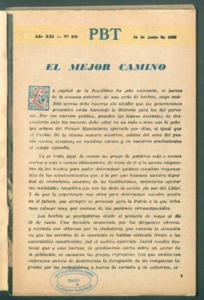 El mejor camino