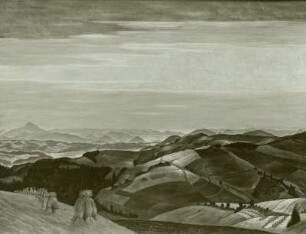 Blick vom Jeschkengebirge