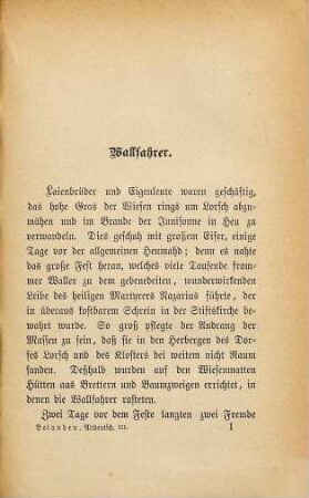 Altdeutsch : historischer Roman, 3