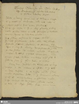 [Schreiben von Leonhard Thurneysser zum Thurn (1531-1596).]
