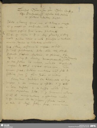 [Schreiben von Leonhard Thurneysser zum Thurn (1531-1596).]