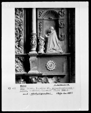 Allerheiligen-Altar: rechter Prälat