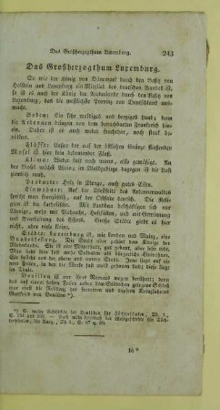 Das Großherzogthum Luxemburg