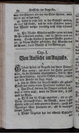 Von Aufsicht im Augusto.