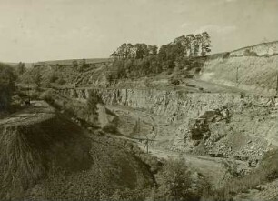Lommatzscher Pflege. Dolomitbruch Münchhof. Überblick