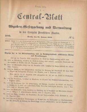 12. Januar-28. Dezember = No. 1-26
