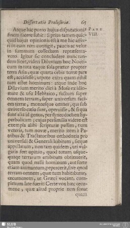 Pars VIII