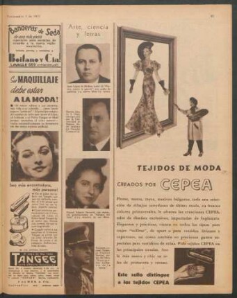 Arte, ciencia y letras