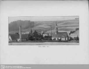 Kirche zu Mulda 1900