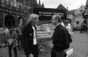 Freiburg: Segnung der Fahrer und Überreichung der Christophorusmedaille