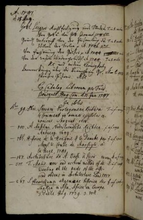 Ex Catalog. Librorum per Frid. Boucquet. Hag. Com. d. 12. Jun. 1747.