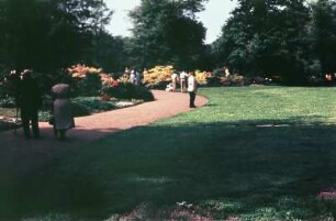 Dresden. Großer Garten. Parkansicht