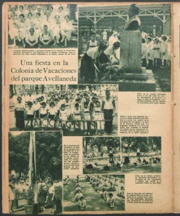 Una fiesta en la Colonia de Vacaciones del parque Avellaneda [Fotografías]