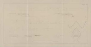 Festungsbau, idealtypische Entwürfe, Bastionärbefestigung, Grundrisse, Schnitte und Ansichten : Festungsbau, idealtypische Entwürfe, Bastionärbefestigung, Grundrisse, Schnitte und Ansichten einer Bastion, Jean de Bodt, 1701/1745. Feder, Pinsel in Wasserfarbe/Papier. 63,1 x 135,8 cm. Bez.: "PLANCHE. XXXVII." Maßstab ohne Maßeinheit (50 (Rheinische Ruten)=33,7 cm). Entwurf, vgl. SLUB/HS Mscr.Dresd.i.16,Bl.37.