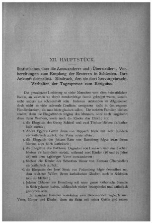 XII. Hauptstück