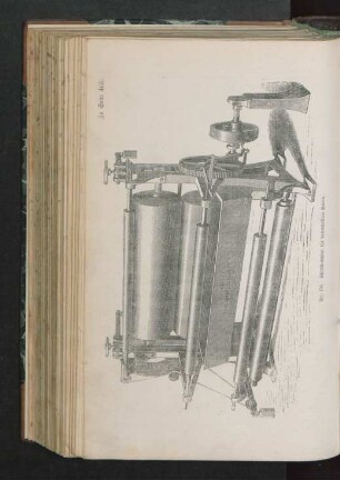 Zu Seite 465. Fig. 150. Stärkmaschine für baumwollene Waren