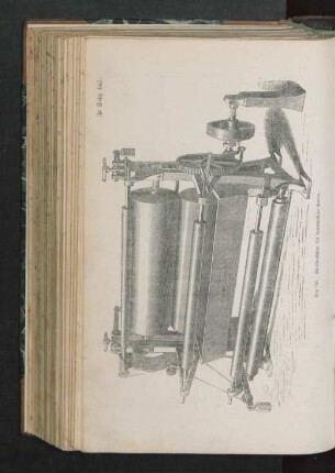 Zu Seite 465. Fig. 150. Stärkmaschine für baumwollene Waren