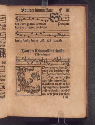 Von der Himmelfart christi