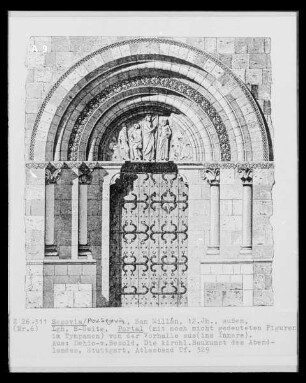 San Millán in Segovia: Portal