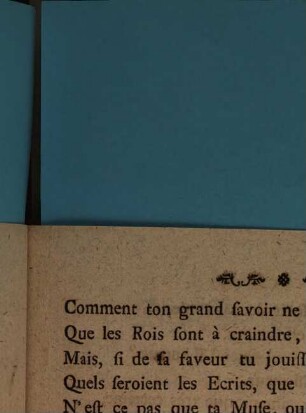 Réponse Au Vers De Voltaire
