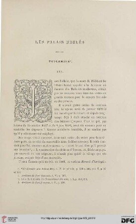 2. Pér. 6.1872: Les palais Brulés, [5] : Tuileries