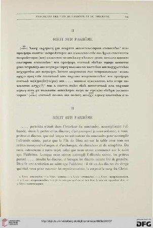 II: Récit sur Pakhôme