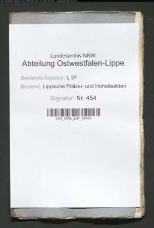 Geleitbriefe, Bd. 7