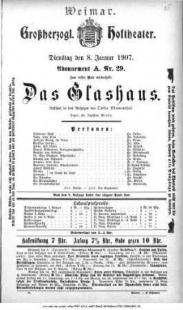 Das Glashaus
