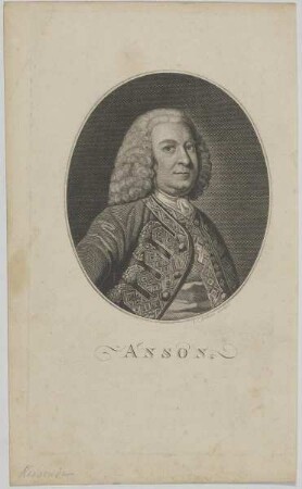 Bildnis des George Anson