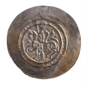 Münze, Brakteat, Pfennig, um 1190/1200